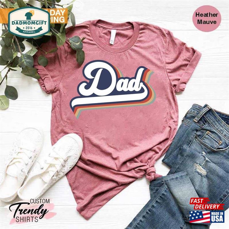 Retro Dad Shirt New Father Hoodie T-Shirt