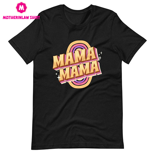 Retro Mama Crewneck, Mama Shirt, Mama Tshirt, Retro Mama T-Shirt, Retro Mom Shirt, Mom Life Tee, Gift for Mom, Mom Gift, Gift for her