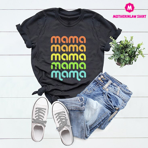 Retro Mama Crewneck, Retro Mama Shirt, Mama Shirt, Mama Birthday Gift, Mothers Day Gift, Mom Life Shirt, Gift For Mother, Vintage Mama Shirt