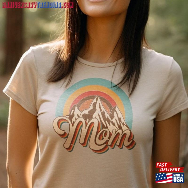 Retro Mom T-Shirt Gift Mother’s Day Unisex – Bipubunny Store