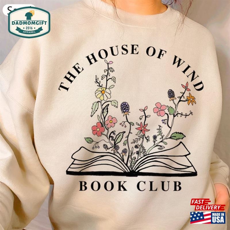 Retro Unisex House Of Wind Book Club Sweatshirt