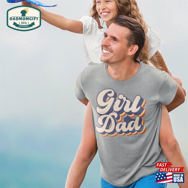 Retro Vintage Girl Dad Shirt Unisex Sweatshirt