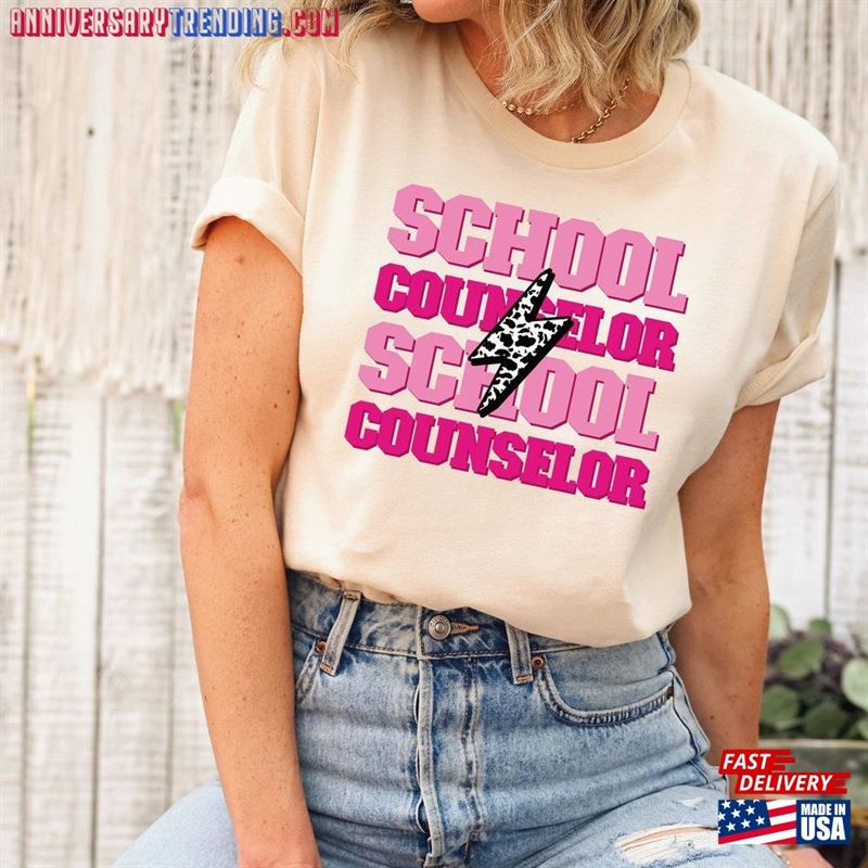 School Counselor Shirt Colorful Sweatshirt Hoodie – Bipubunny Store