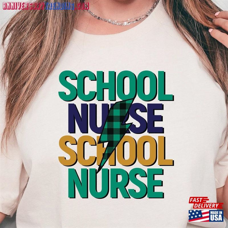 School Nurse Shirt Nursing Mom Sweatshirt T-Shirt – Bipubunny Store