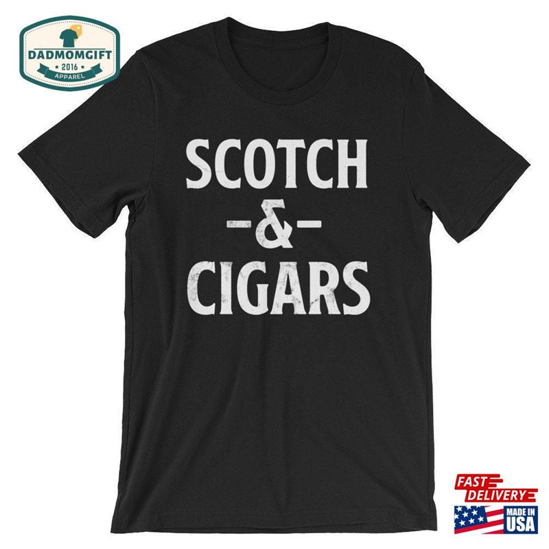 Scotch Cigars Unisex Shirt Cigar Sweatshirt T-Shirt