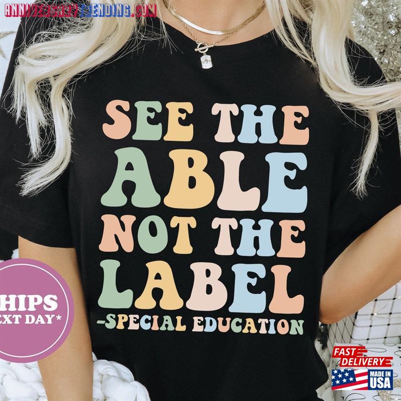 See The Able Not Label T-Shirt Sweatshirt Unisex – Bipubunny Store