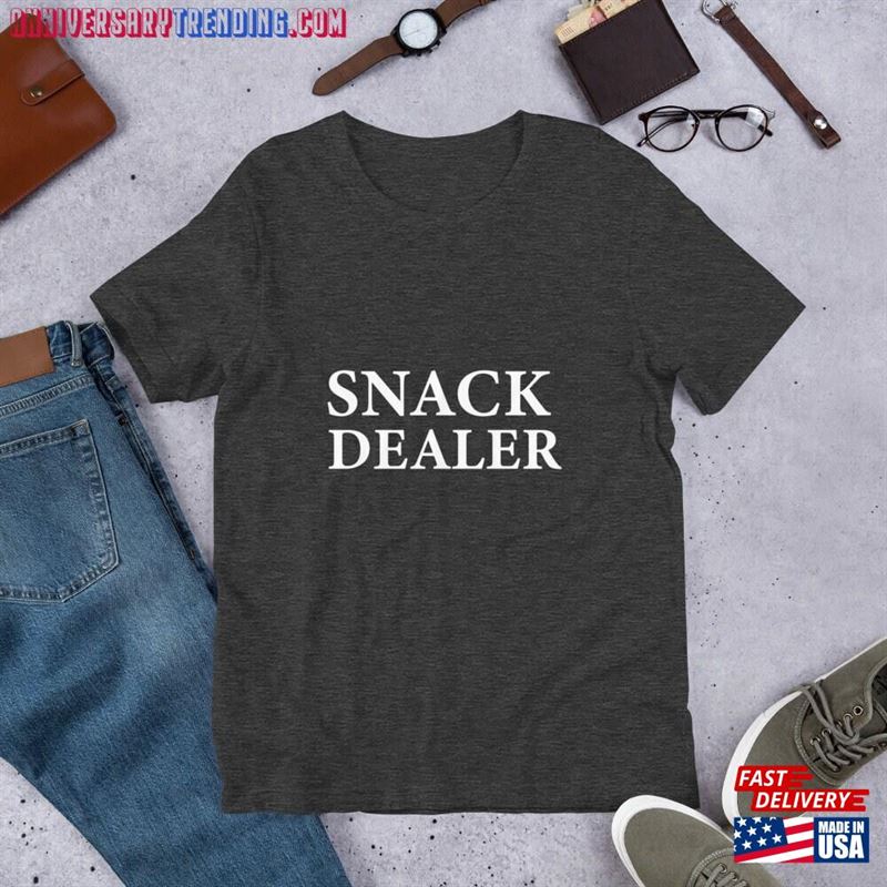 Snack Dealer Shirt Funny Mom New Unisex T-Shirt – Bipubunny Store