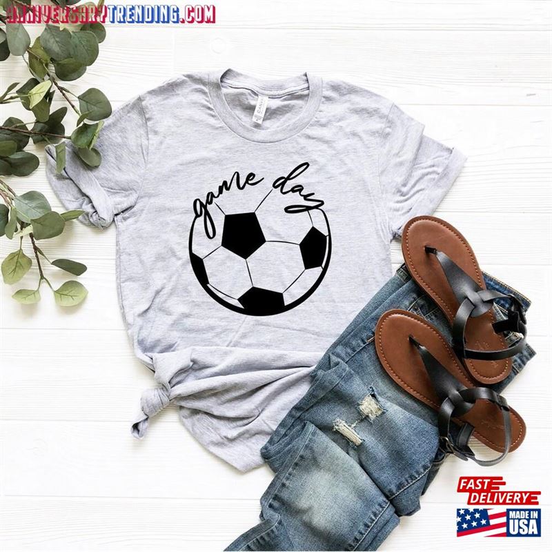 Soccer Game Day Shirt T-Shirt Moms Gift Hoodie – Bipubunny Store