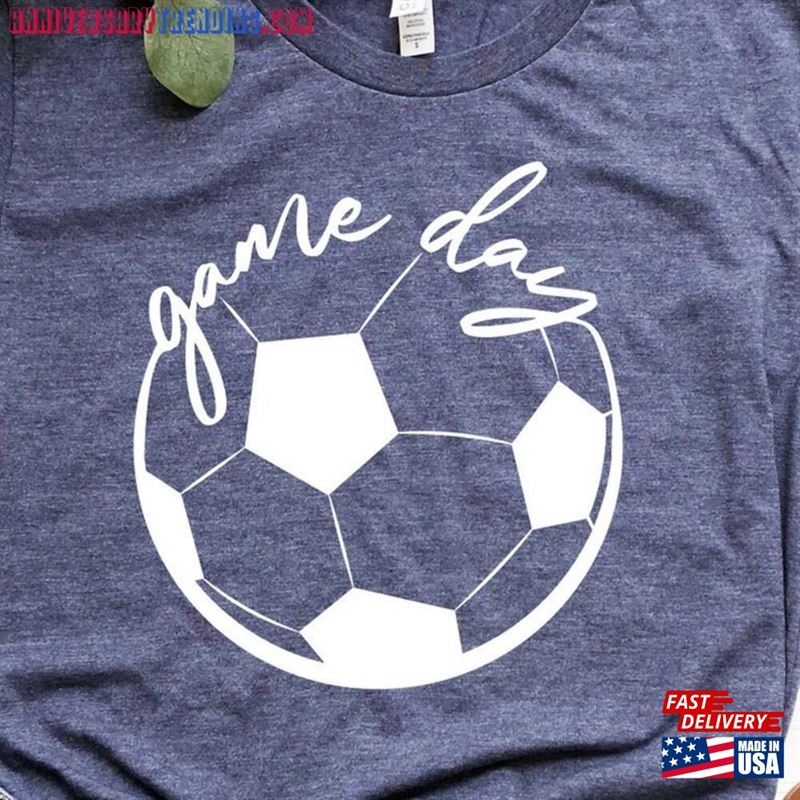 Soccer Game Day Shirt T-Shirt Moms Gift Hoodie – Bipubunny Store