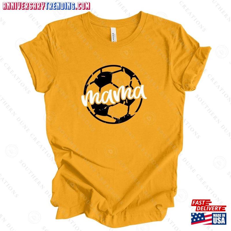 Soccer Mama Shirt Athletic Spirit Tee Classic Unisex -Bipubunny Store