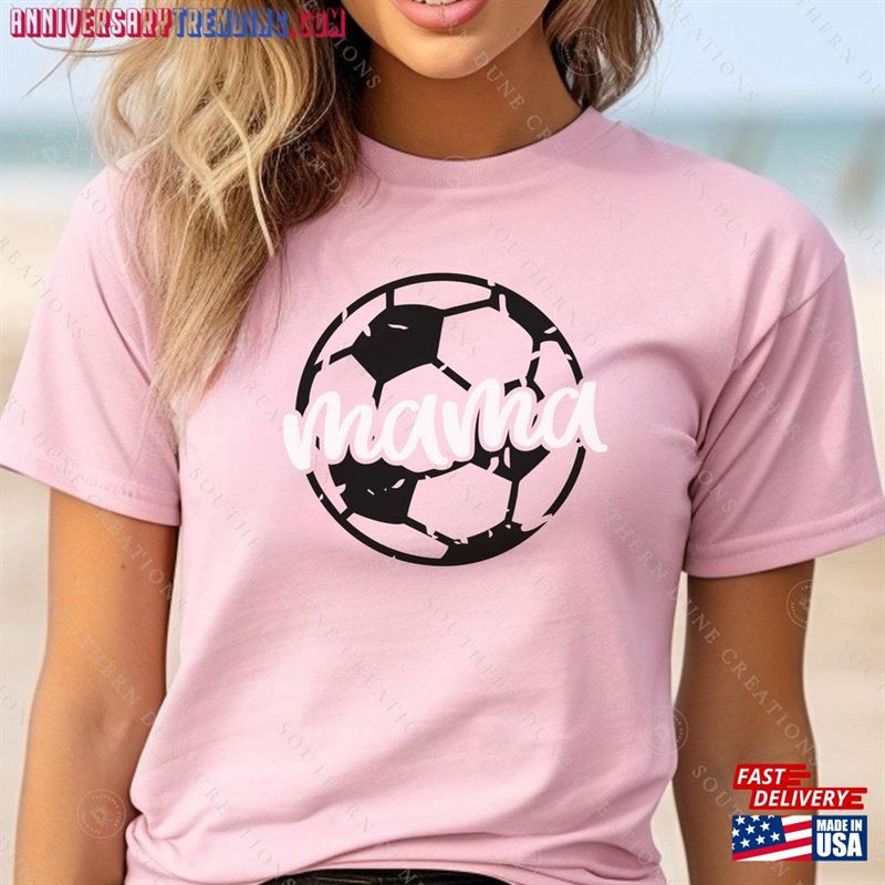 Soccer Mama Shirt Athletic Spirit Tee Classic Unisex -Bipubunny Store