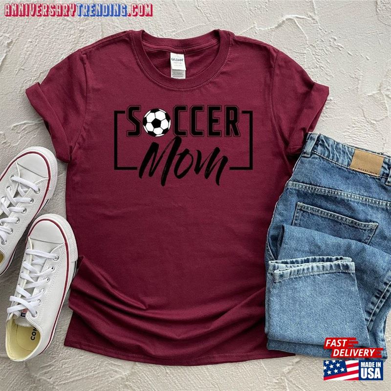 Soccer Mom Shirt Gift For Shirts Mother T-Shirt Classic – Bipubunny Store