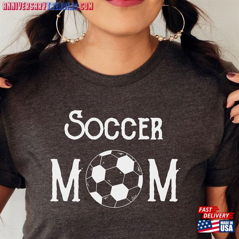 Soccer Mom Shirt Sporty Mother Surprise Unisex Hoodie – Bipubunny Store