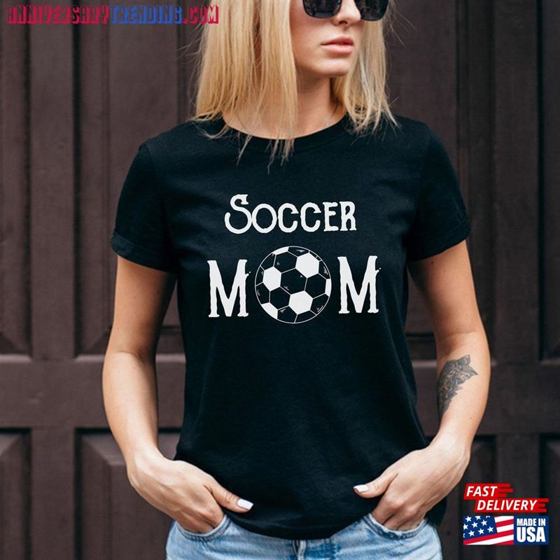 Soccer Mom Shirt Sporty Mother Surprise Unisex Hoodie – Bipubunny Store