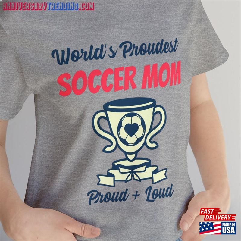 Soccer Mom T-Shirt Unisex -Bipubunny Store