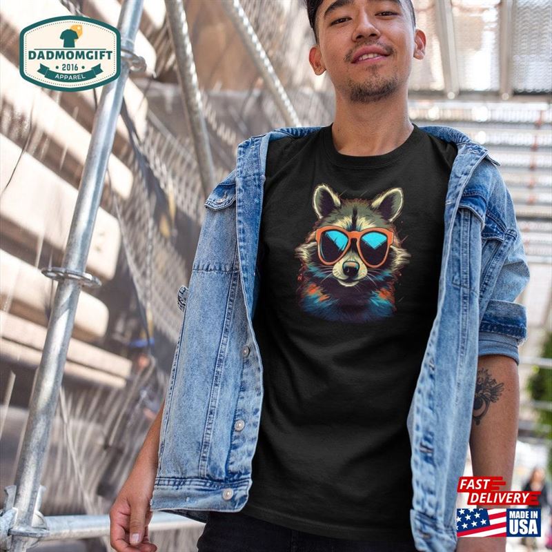 Softstyle T-Shirt Raccoon Shirt Fun Shirts Unisex Hoodie