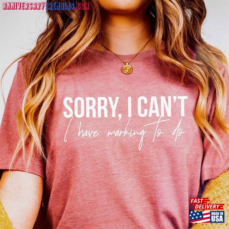 Sorry I Can’t Sweatshirt Unisex -Bipubunny Store