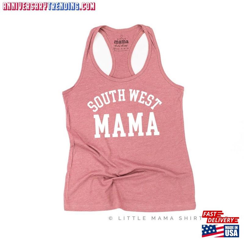 South West Mama Women’s Racerback Tank Summer Tanks Graphic Tee Desert Shirt Mother Unisex Hoodie – Bipubunny Store