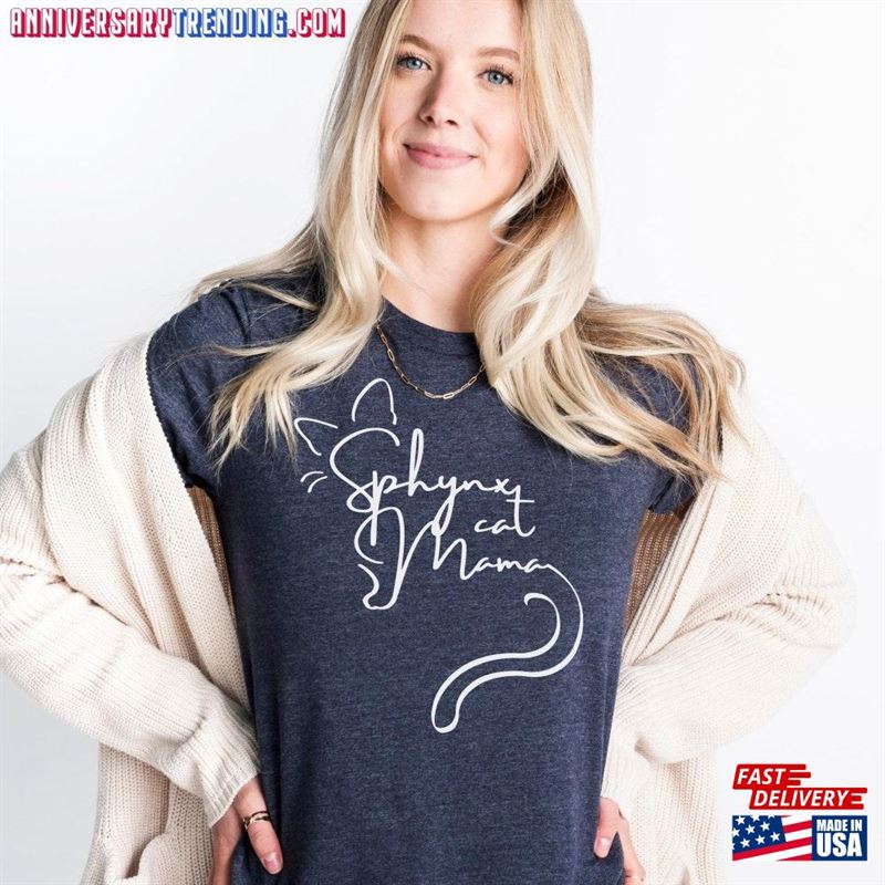 Sphynx Cat Mama T-Shirt Hoodie Unisex -Bipubunny Store