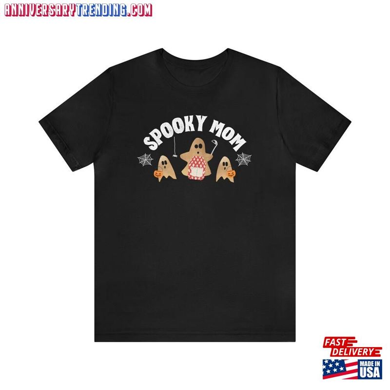 Spooky Mom Halloween Shirt Funny Tshirt Autumn Tee Hoodie Sweatshirt – Bipubunny Store