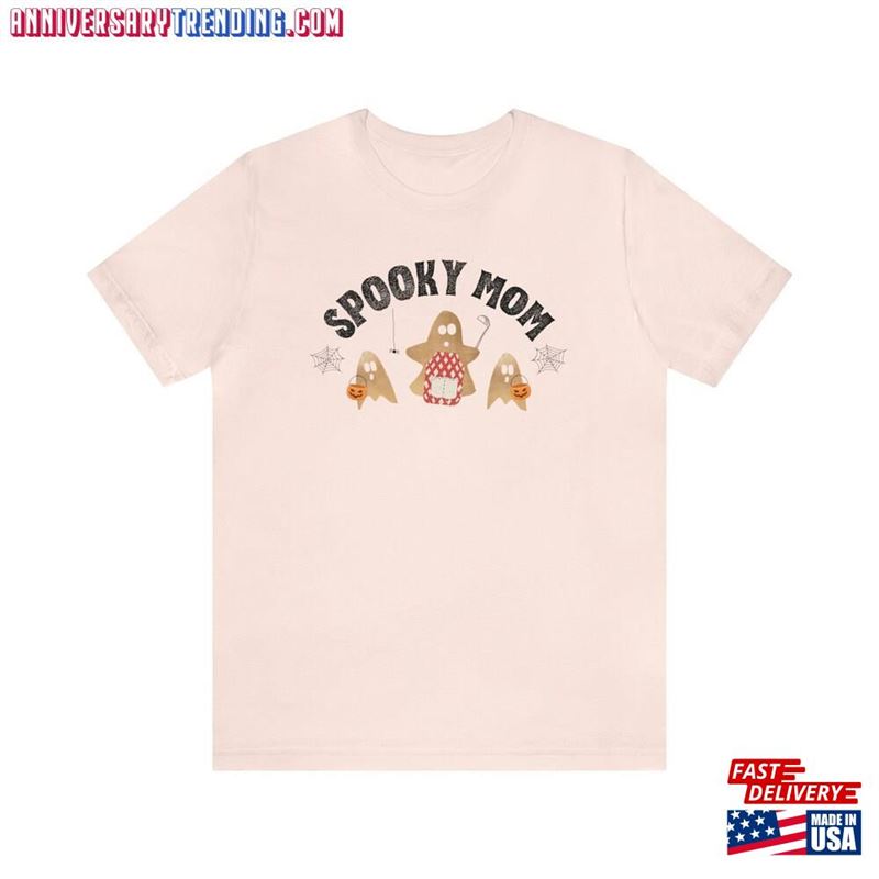 Spooky Mom Halloween Shirt Funny Tshirt Autumn Tee Hoodie Sweatshirt – Bipubunny Store