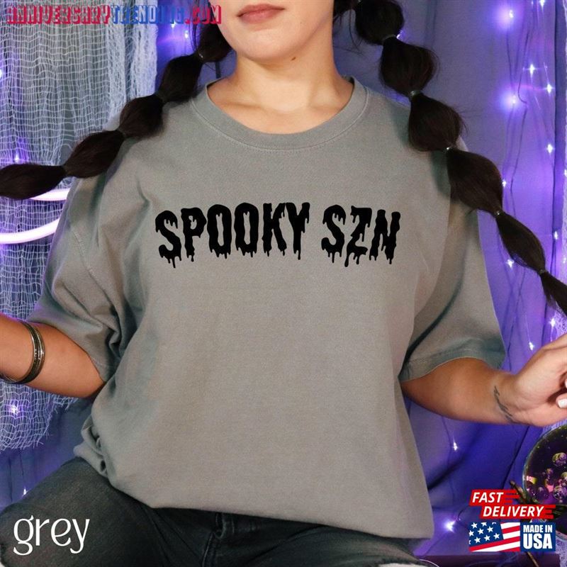 Spooky Season Comfort Colors Shirt Unisex T-Shirt – Bipubunny Store