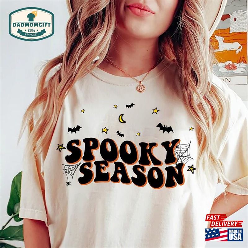 Spooky Season Sweatshirt Crewneck Shirt T-Shirt Classic