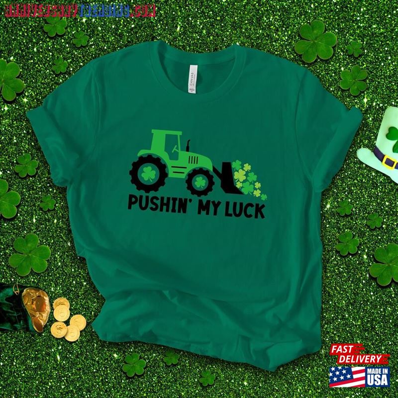 St Patrick’s Day Shirt Tractor Classic Hoodie – Bipubunny Store