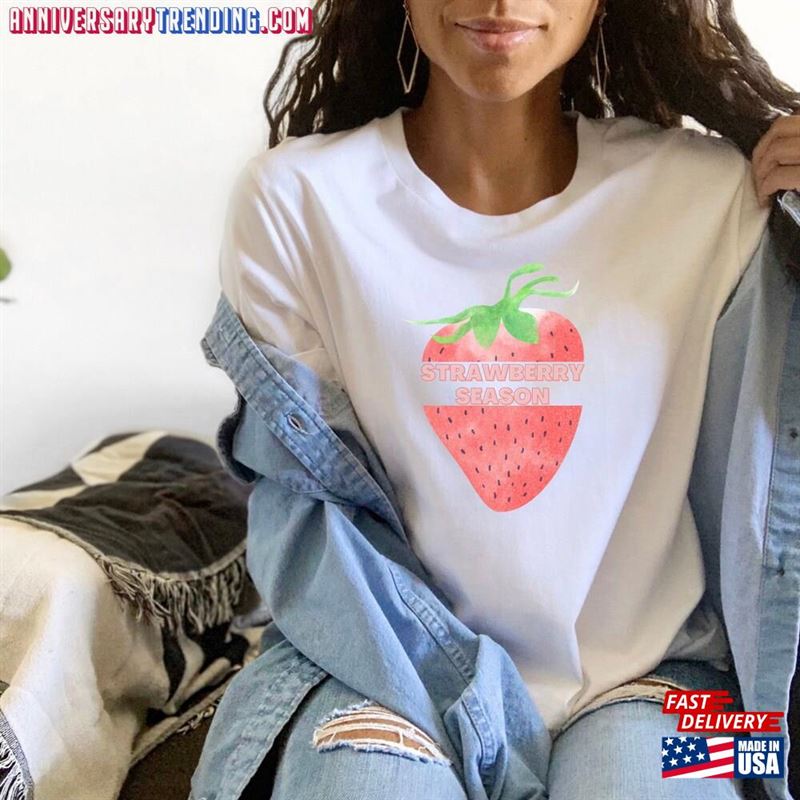 Strawberry Shirt Top Fruit Mom Birthday Hoodie Unisex – Bipubunny Store