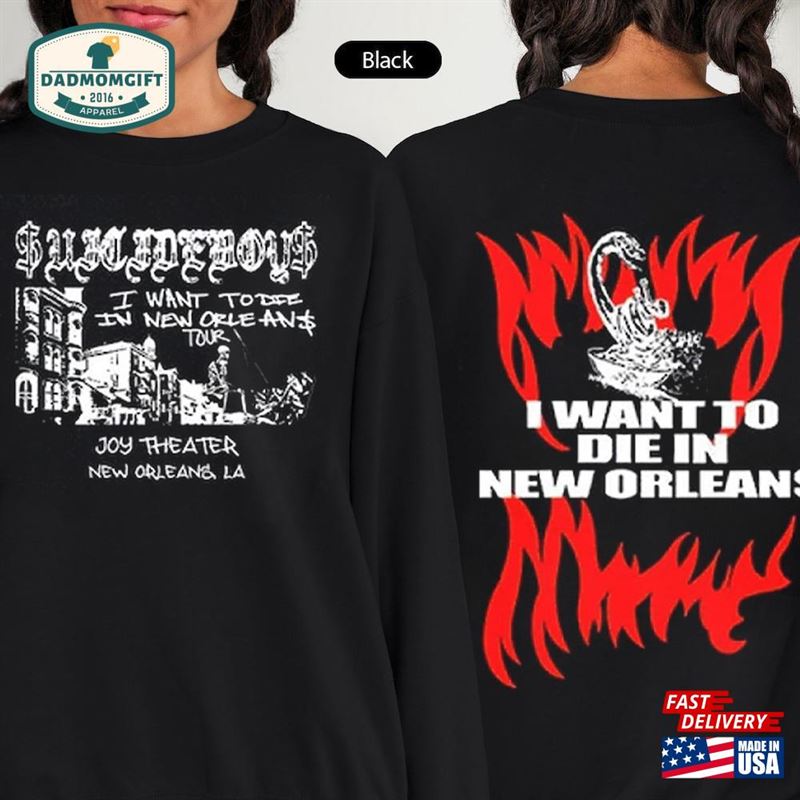 Suicide Boys I Want To Die In New Orleans Hoodie Y2k Graphic Style Album Shirt Sweatshirt Classic