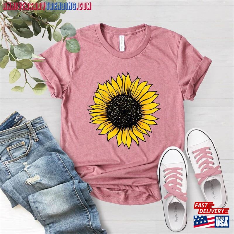 Sunflower Graphic Tee Vacation Shirt Hoodie Classic – Bipubunny Store