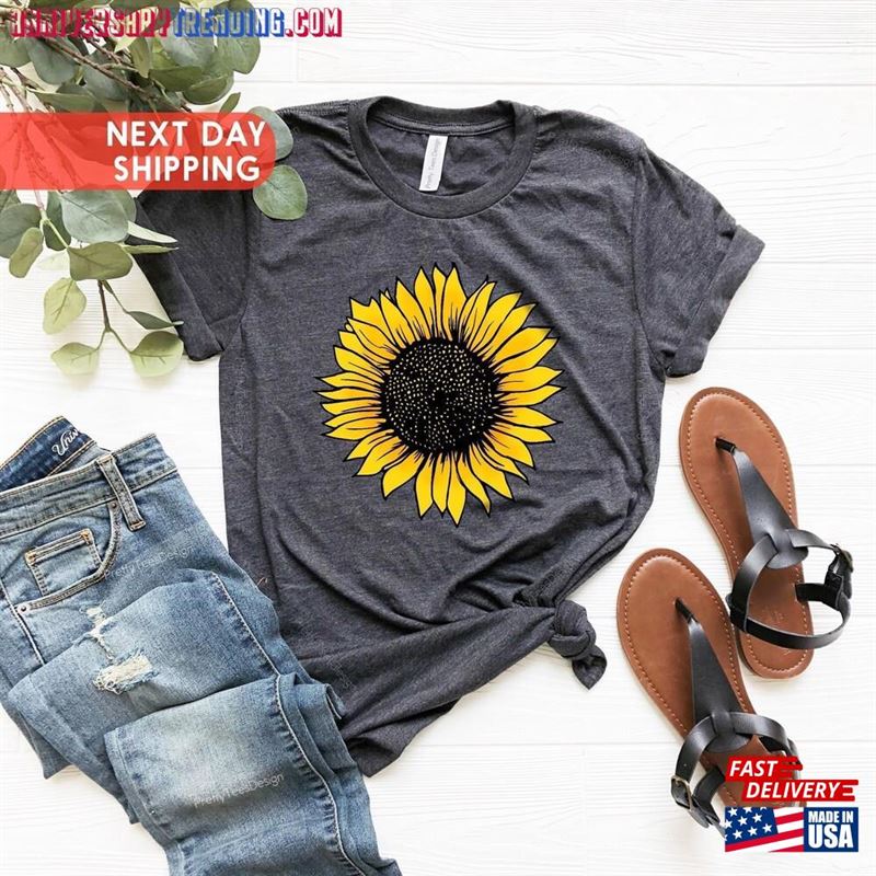 Sunflower Graphic Tee Vacation Shirt Hoodie Classic – Bipubunny Store