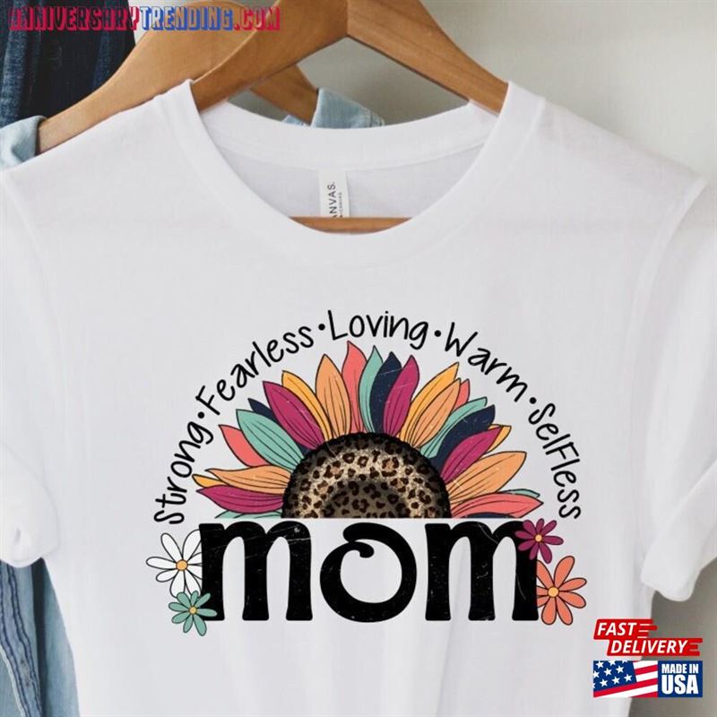 Sunflower Mom Shirt Boho Rainbow Mama Sweatshirt Hoodie – Bipubunny Store