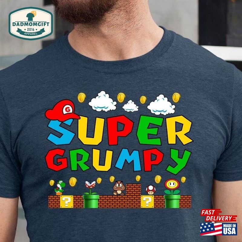 Super Grumpy Shirt Funny T-Shirt Grandpa Gift Hoodie