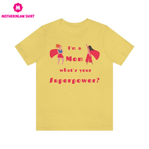 Superhero Mom Shirt, Meaningful Mom Gift, Supermom, Mothers Day Gift, Gift for Mom, Superpower Mom, Mom of Boys Shirt, Mom’s Superpower