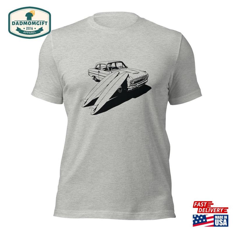 Surfboards Vintage Ford Unisex T T-Shirt