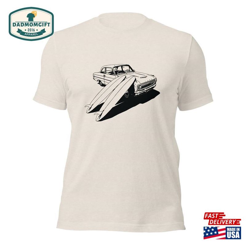 Surfboards Vintage Ford Unisex T T-Shirt