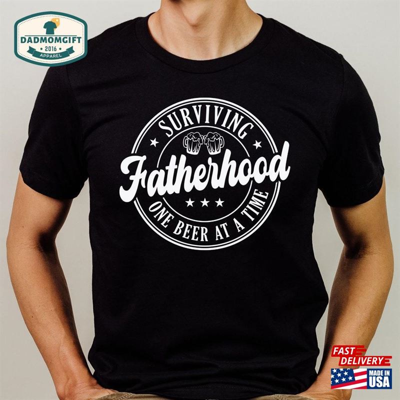 Surviving Fatherhood New Parent First Time Dad Sweatshirt Unisex