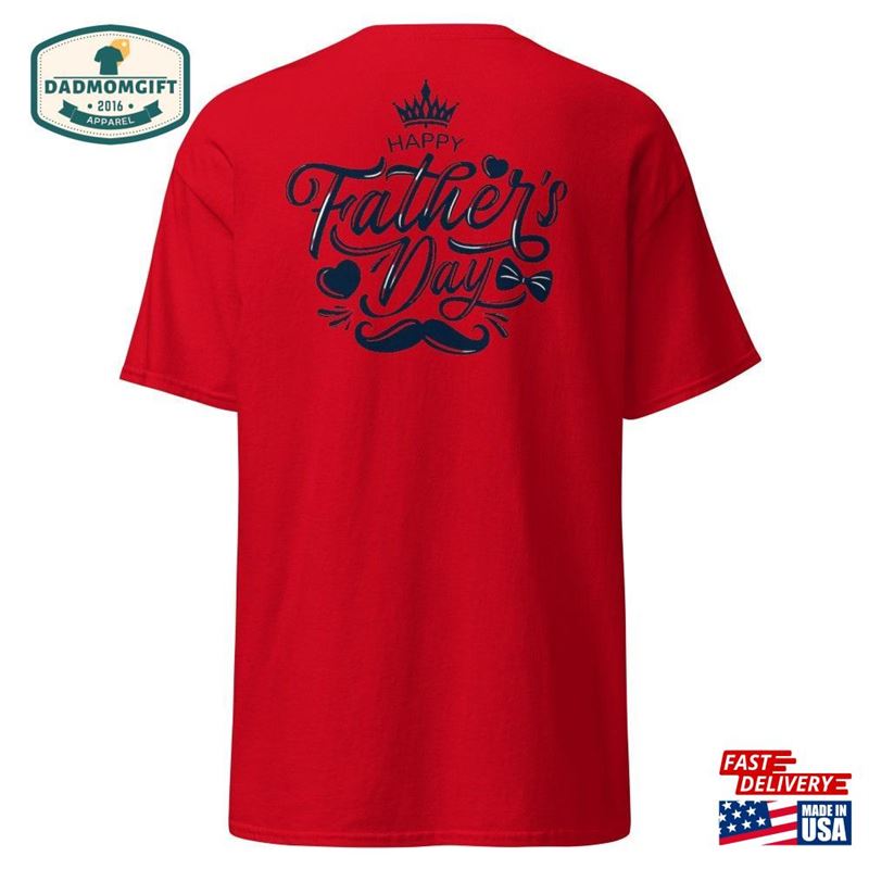 T-Shirt New Design Happy Father’s Day 2024 Classic