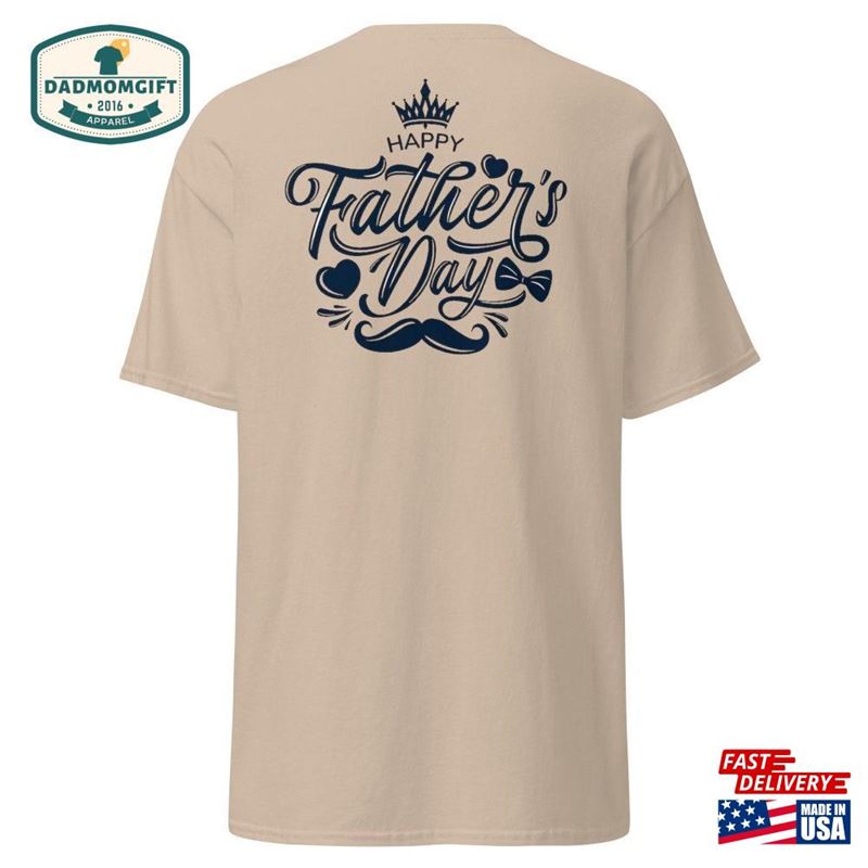 T-Shirt New Design Happy Father’s Day 2024 Classic