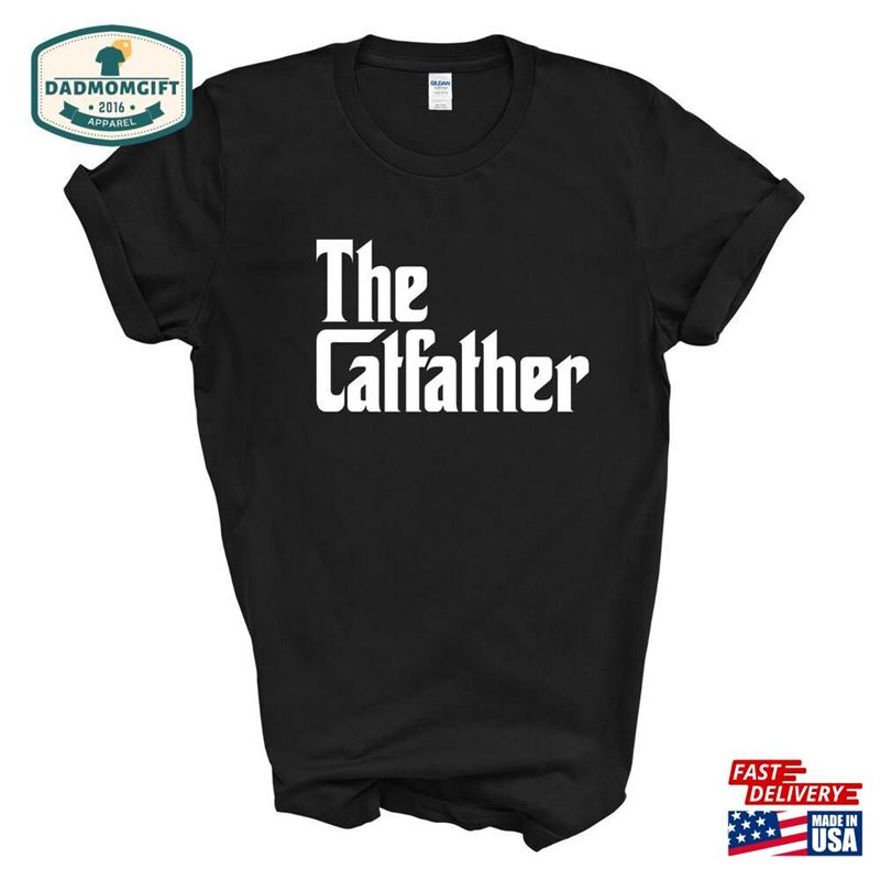 The Catfather Mens Adults Novelty T-Shirt Classic Unisex