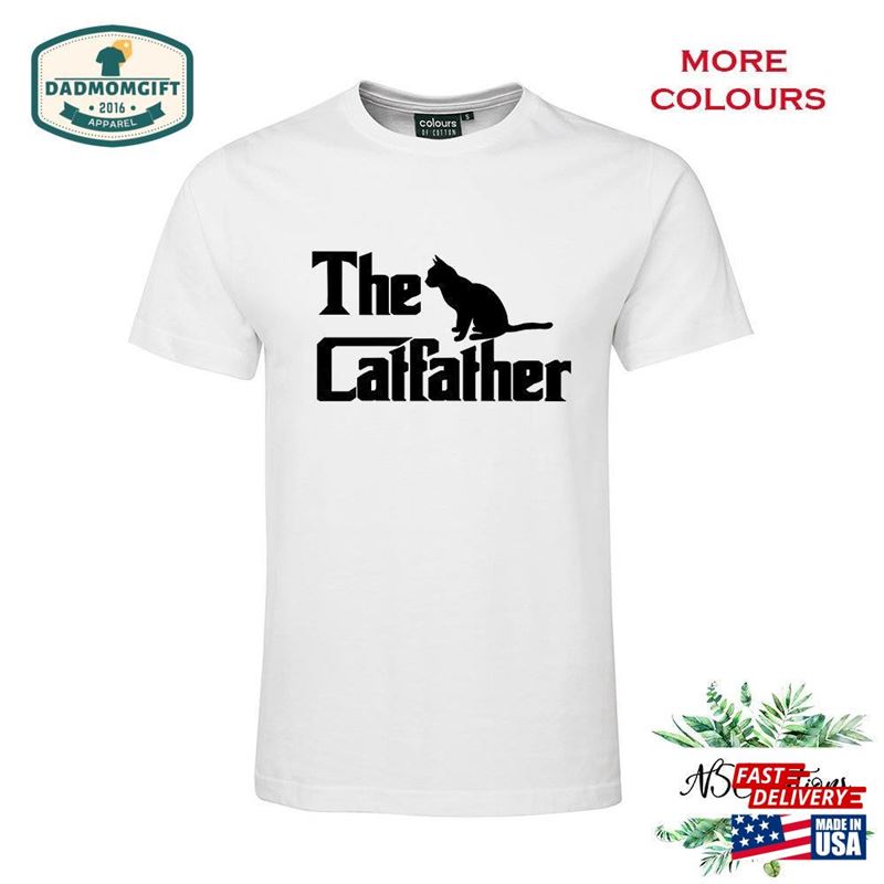 The Catfather Shirt Cat Owner Dad Sweatshirt Unisex The Catfather Shirt Cat Owner Dad Sweatshirt Unisex