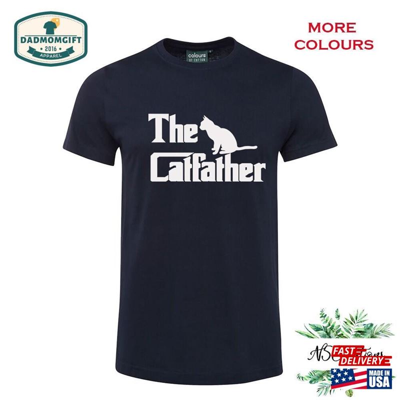 The Catfather Shirt Cat Owner Dad Sweatshirt Unisex