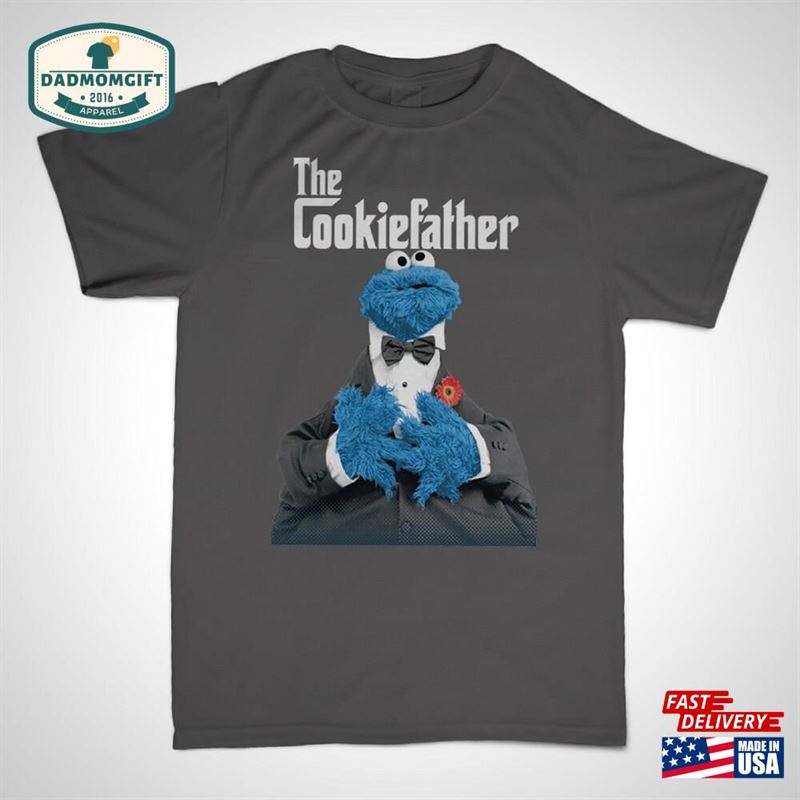 The Cookiefather Funny Men T-Shirt Gift For Fathers Day Birthday Size S Unisex