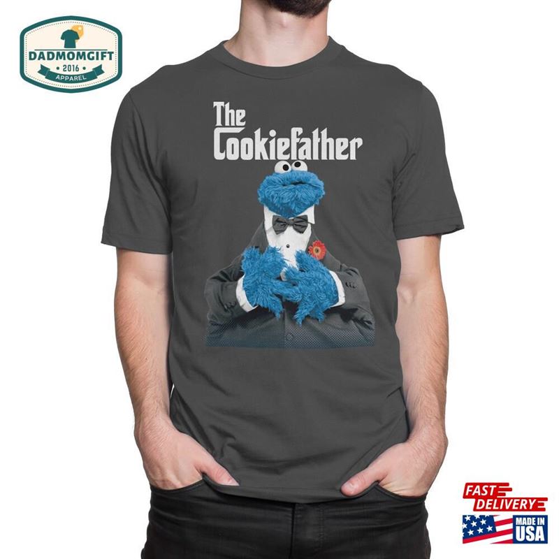 The Cookiefather Funny Men T-Shirt Gift For Fathers Day Birthday Size S Unisex