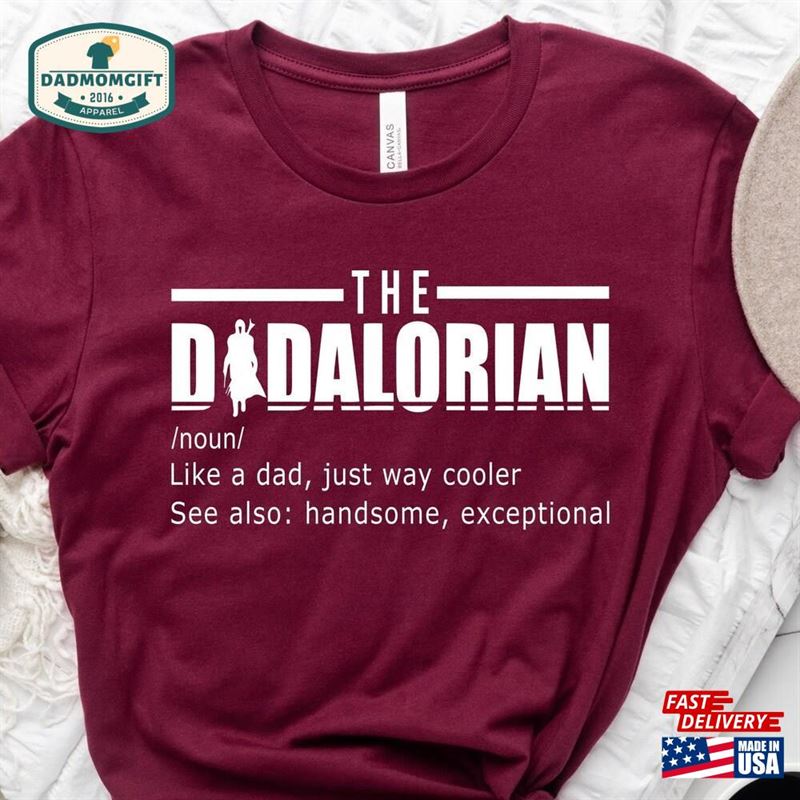 The Dadalorian T-Shirt Noun Like A Dad Classic