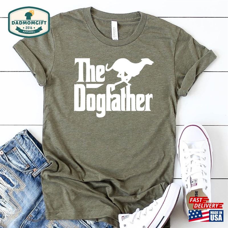 The Dogfather T-Shirt Dog Dad Shirt Hoodie Unisex