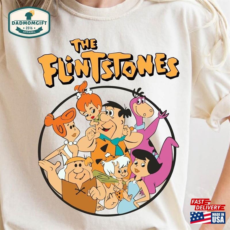 The Flintstones Shirt Fred Flintstone Cartoon Hoodie Classic