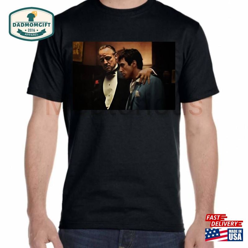 The Godfather T-Shirt Scarface Vito Corleone Shirt Sweatshirt Classic