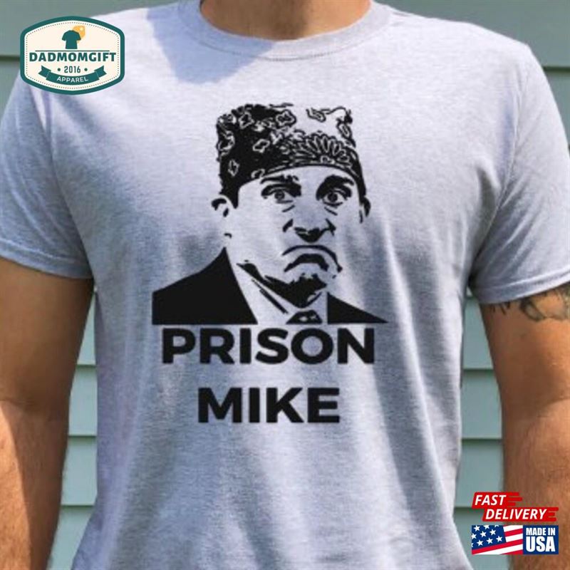 The Office Shirt Prison Mike Michael Scott T-Shirt Hoodie